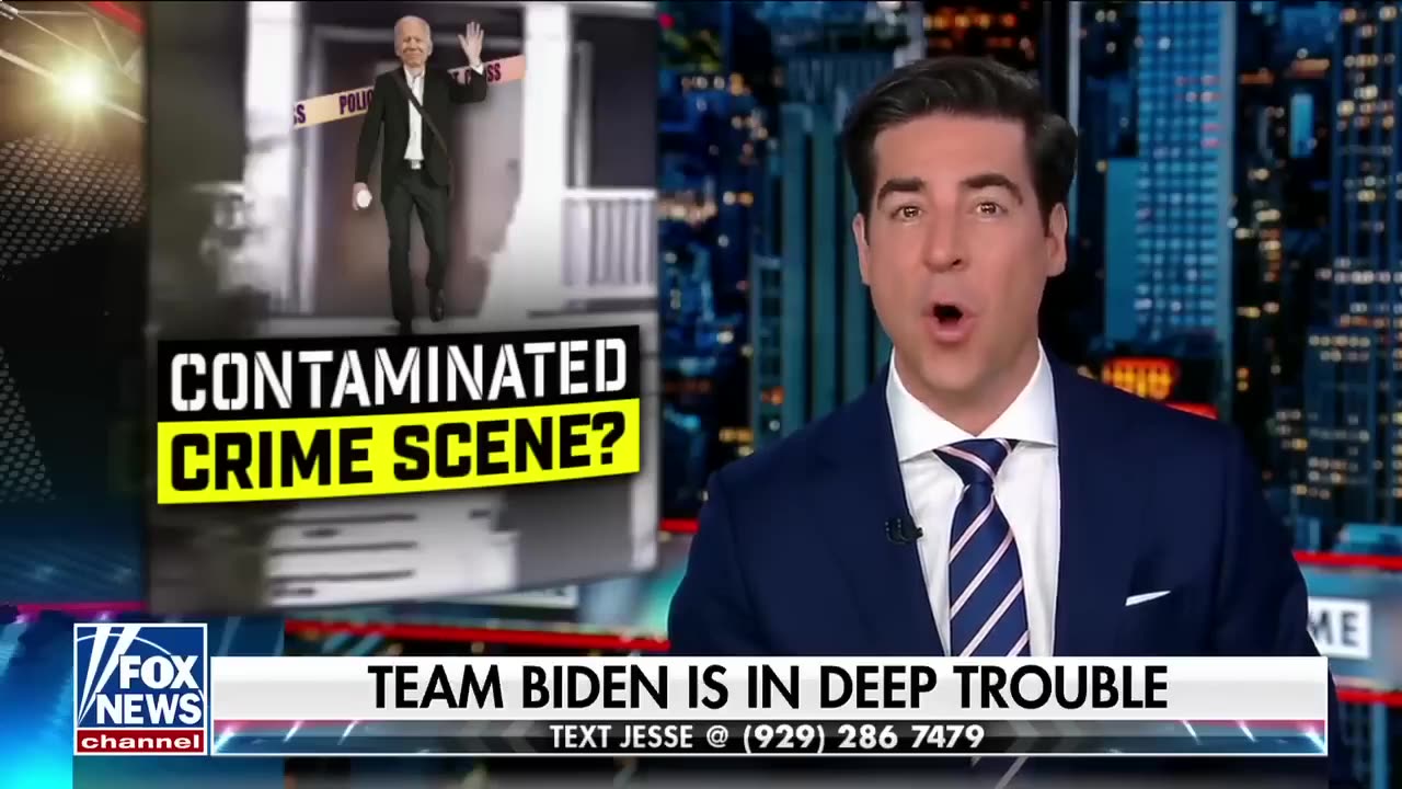 Jesse Watters Do you think Biden is worried about this