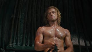 Brad Pitt supports Top G