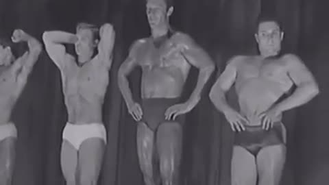 Bodybuilders in 1951