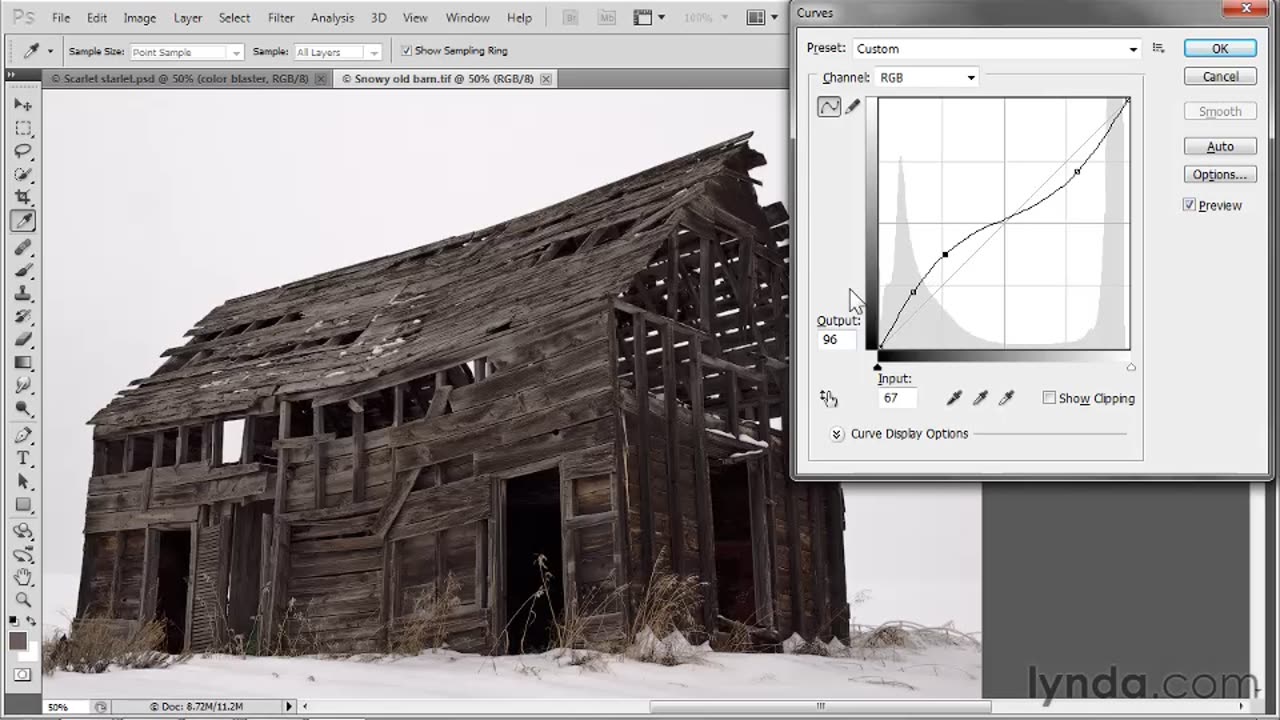 20 Curves dialog box tricks
