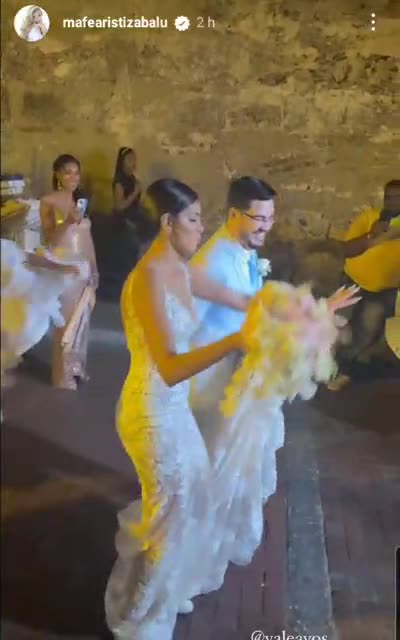 Exreina Valeria Ayos se casa en Cartagena