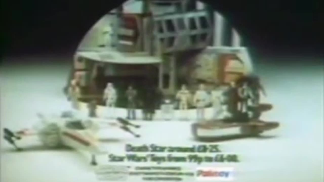 Star Wars Palitoy Vintage Toy Commercial #1 - British Death Star TV commercial from 1978
