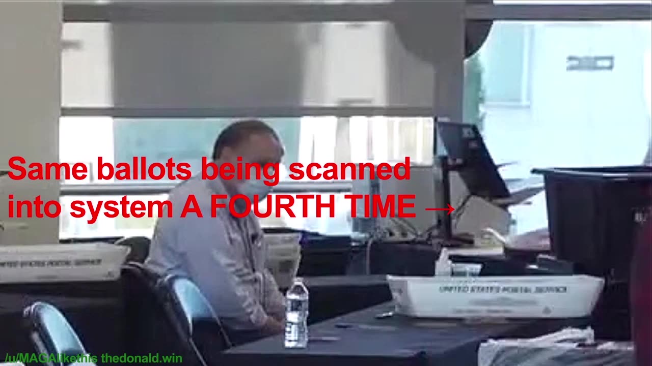 Fulton County Poll Worker Scans The Same Ballots At Least 4 Times ...