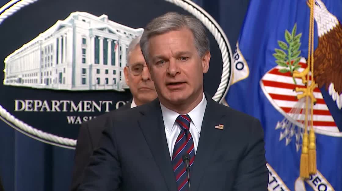 Director of the Federal Bureau of Investigation Christopher Wray: "What happened in Memphis is obviously tragic … I will tell you I was appalled. I’m struggling to find a stronger word..."