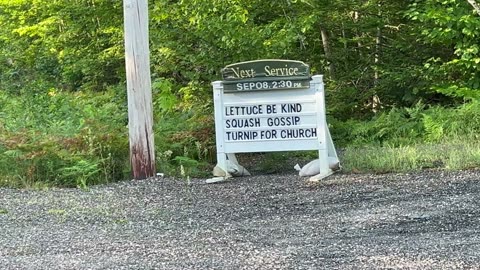 Church Sign