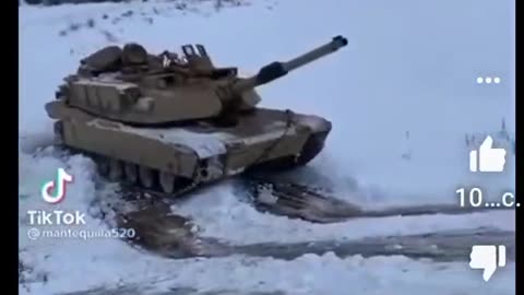 The Abraham Tanks fail in Ukraine when its snow