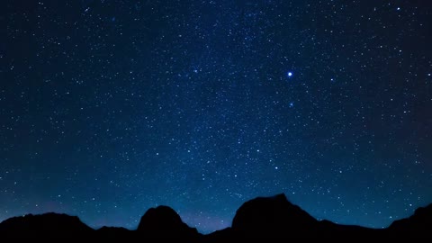 Starry Sky Timelapse - Creative Commons