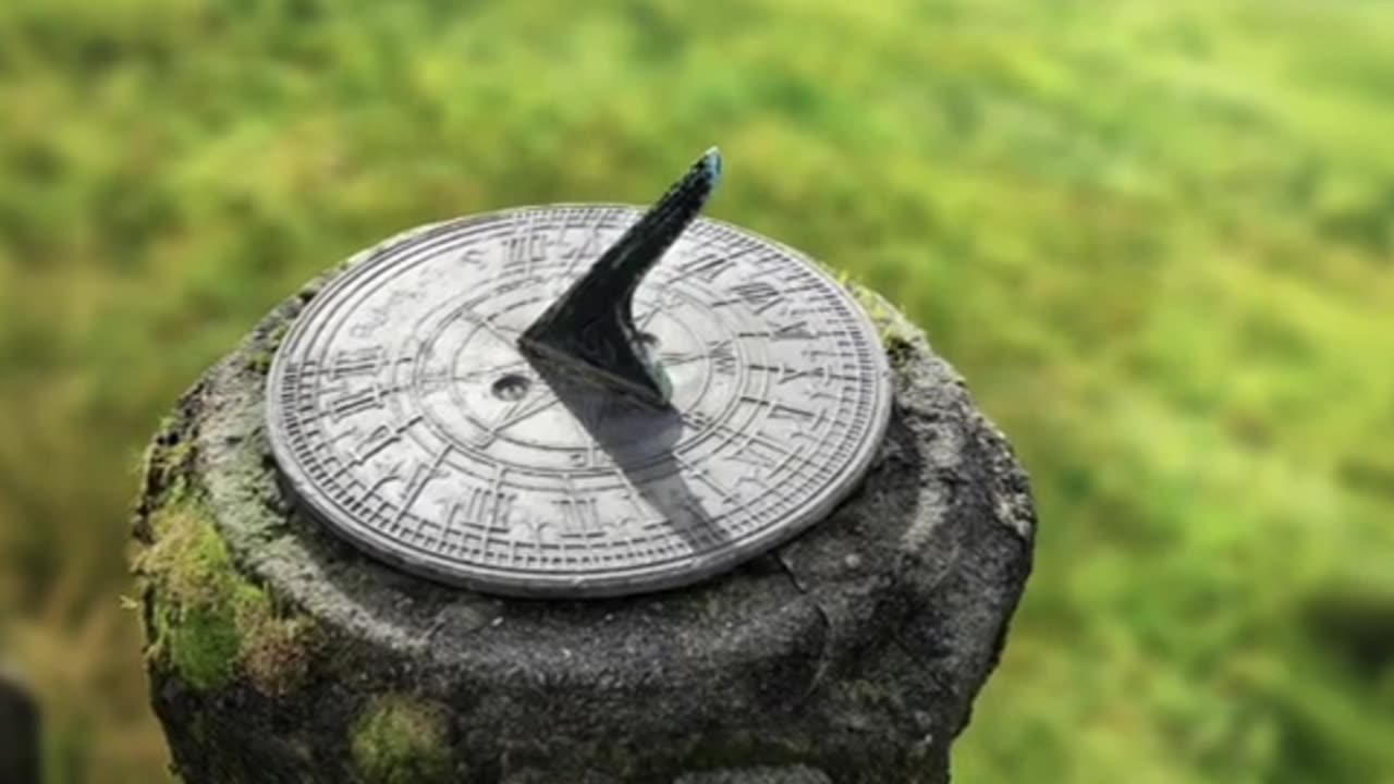 Sun Dial Proof Earth Is Flat