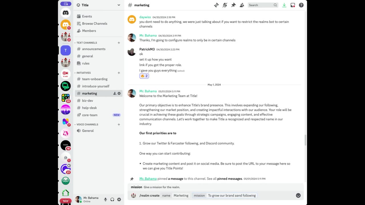 Realms — A Community Coordination Engine