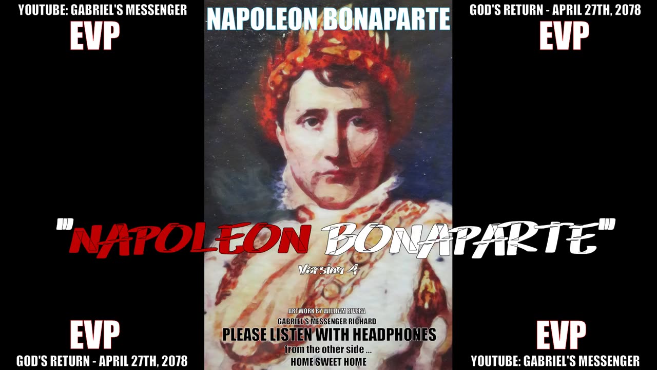 EVP Napoleon Bonaparte Saying His Name In His Own Voice Afterlife Spirit Communication