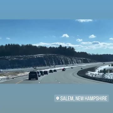 Badass Trump lands in NH