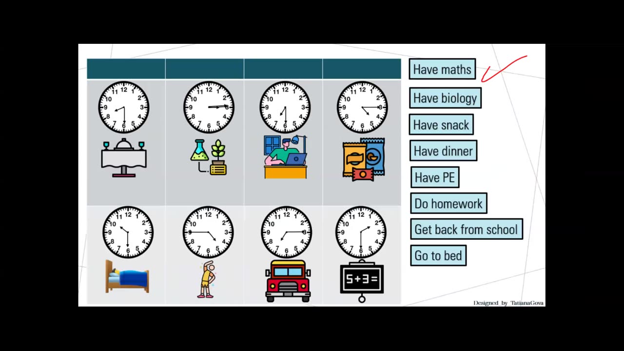 small talk star 7 (daily routine)