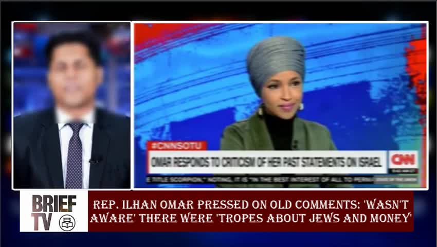Ilhan Omar claims 2023 “I wasn’t aware of the fact that there are tropes about Jews and money.”