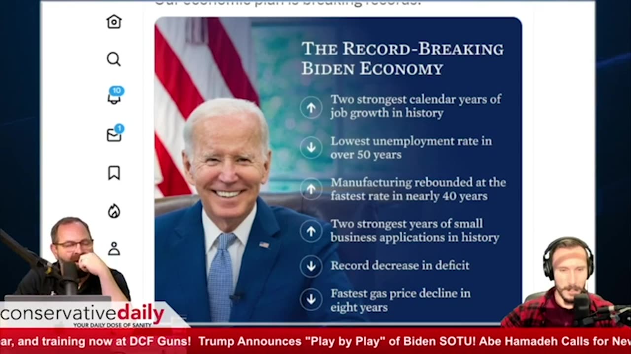 Conservative Daily: Biden's Claims of Success are Nothing But Lies