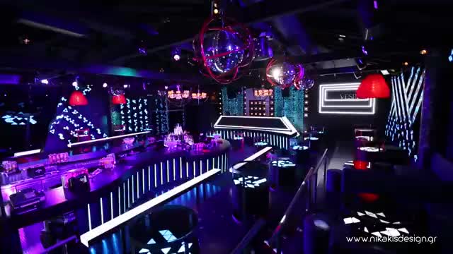 VESPER club stage Nikakis interior designer