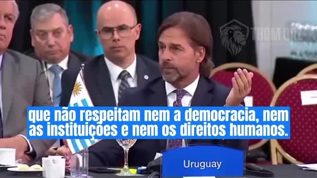 President of Uruguay throws it in the face of President of Argentina Fernandes