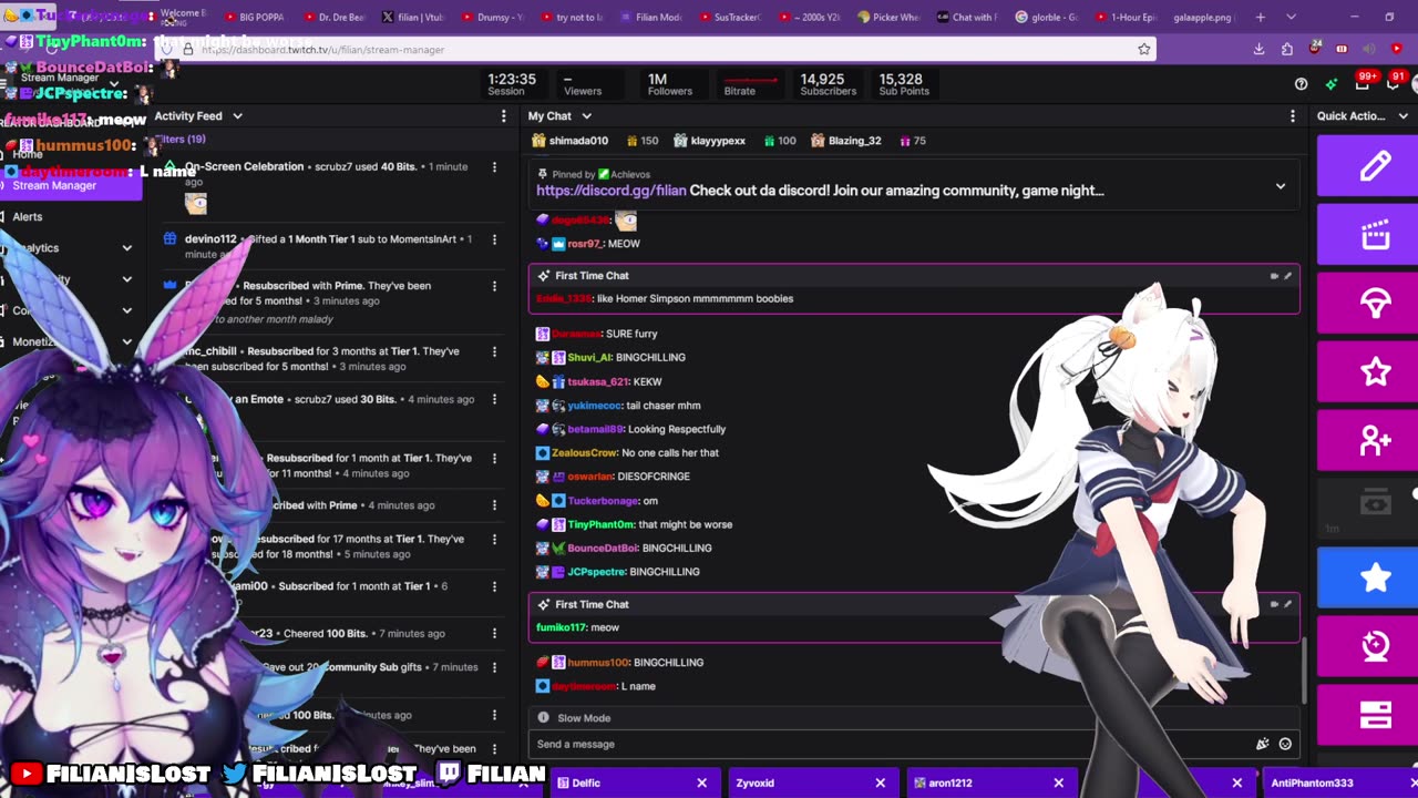 Filian's Sus Eystracker Challenge with CottontailVA (10/4/2024)