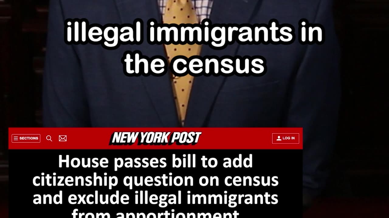 House Passes Bill to Add Citizenship Question on Census, Electoral College Based on Citizens