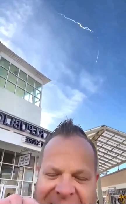 Chinese Spy Balloon Shot Down Over South Carolina- Chad Caton Caught It Live