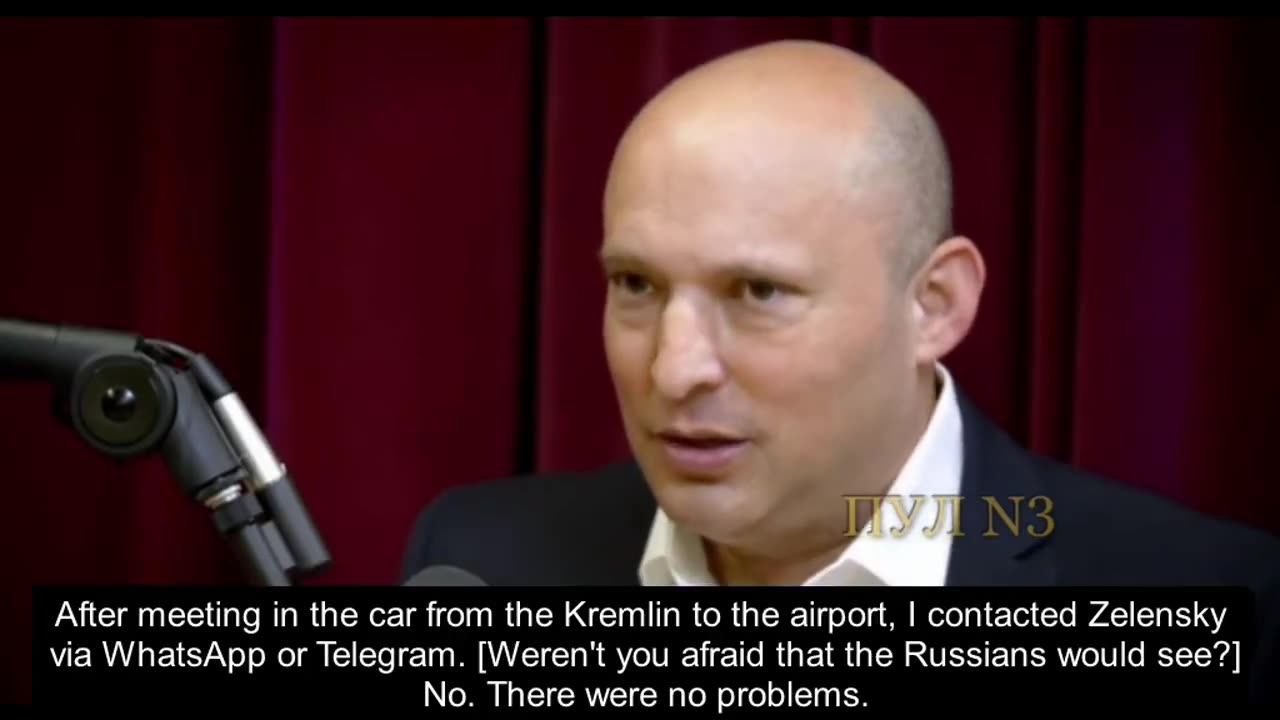 Former Israeli PM Bennett: "I asked Putin: Are you going to kill Zelensky?"