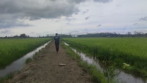 Fishing in Borneo Indonesian