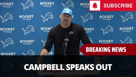 Dan Campbell Reacts To Alleged Play Leak