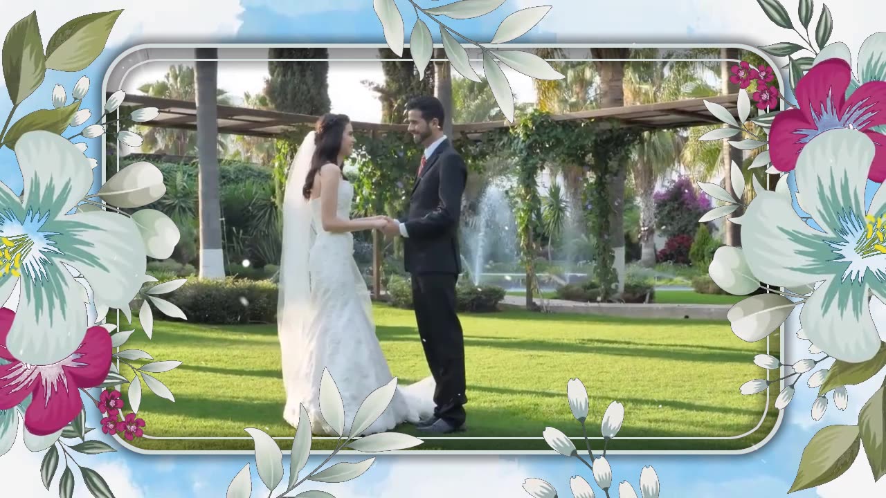 Romantic Wedding Slideshow - Project for Proshow Producer