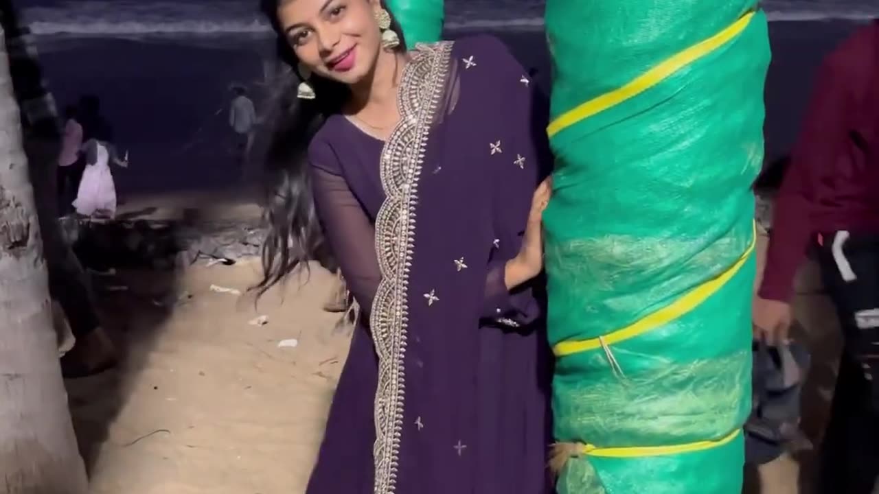 Halfsaree for wedding #telugu #makeup #college #weddingbeauty #vlogs #minivlog #collegedays