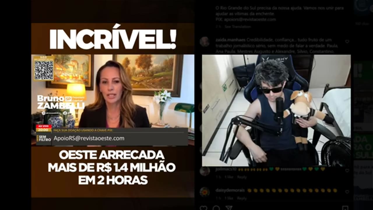 ANA PAULA HENKEL SE EMOCIONA NA REVISTA OESTE E MANDA RECADO