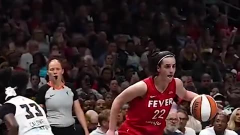 Watch Caitlin Clark's behind-the-back pass, slo-mo edition!