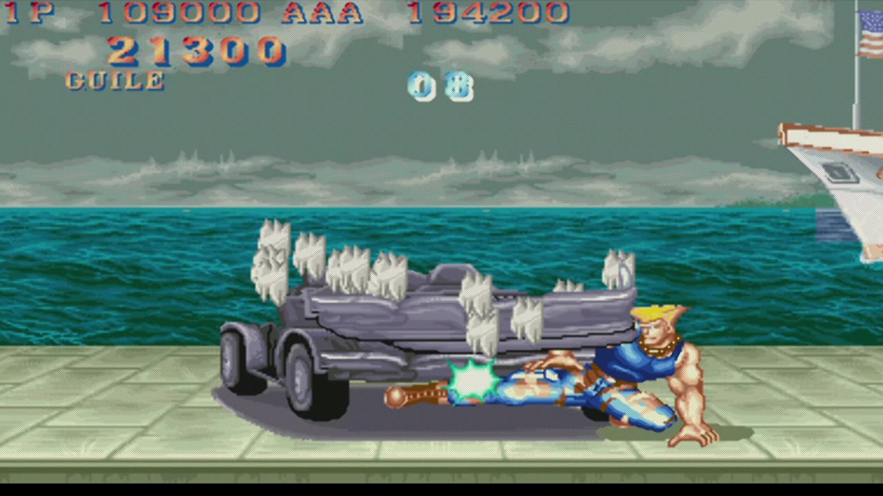 Guile (Bonus Stage Car)