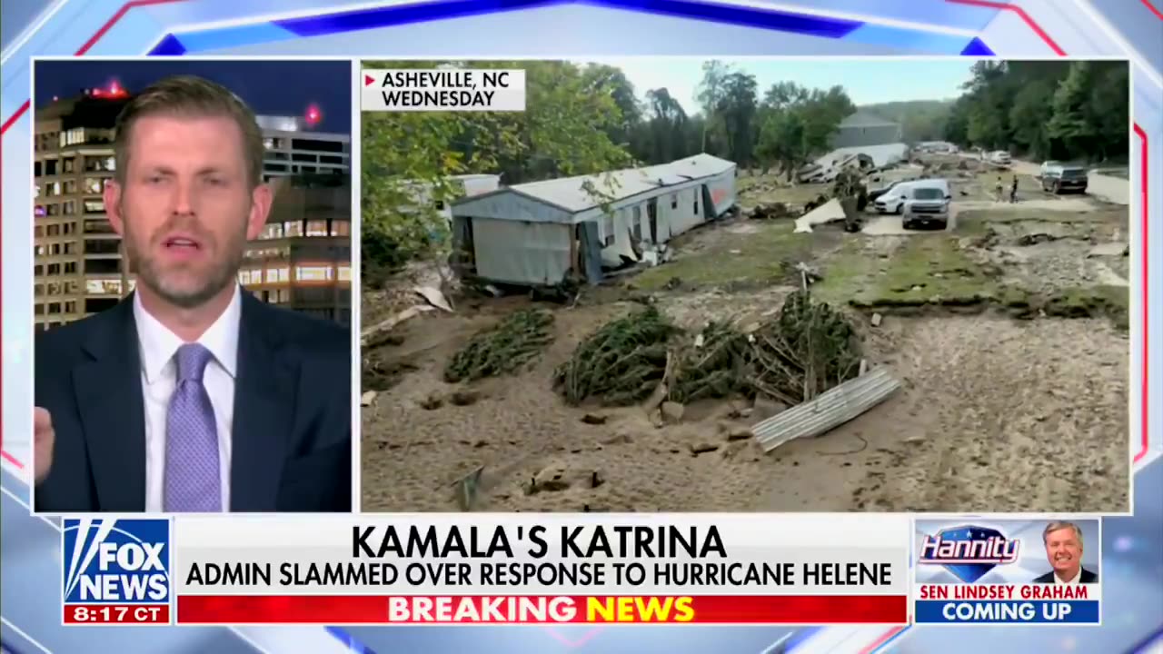 ERIC TRUMP: 157 hotels in New York City full of illegal aliens and Kamala offers Helena victims $750