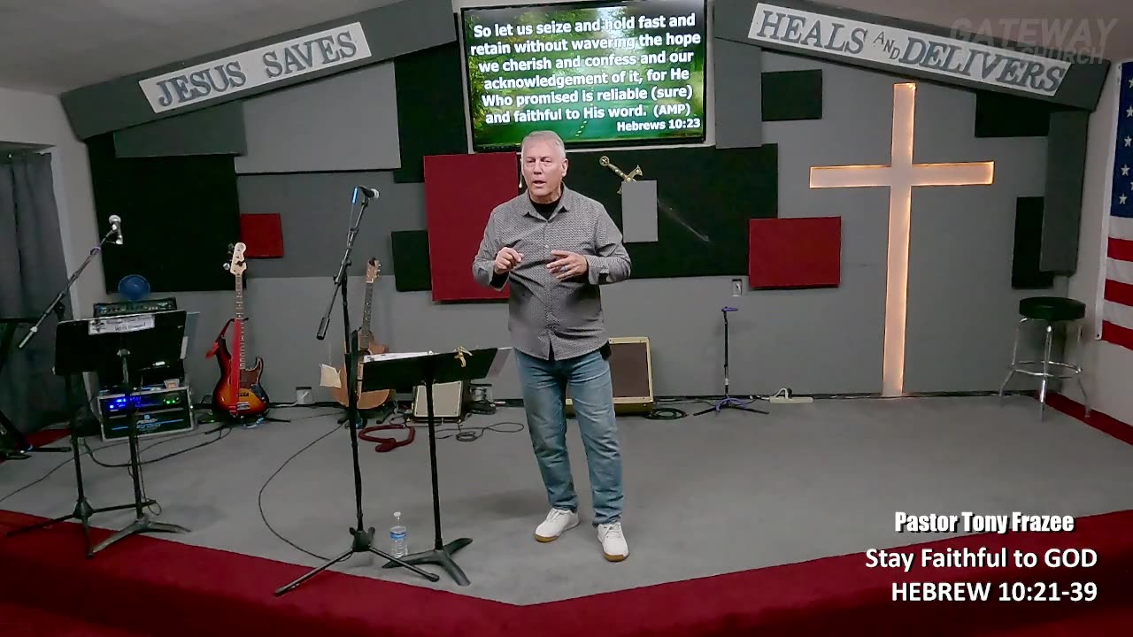 Stay Faithful to GOD (Pastor Tony Frazee) Gateway Bible Church 9am 2023-01-29