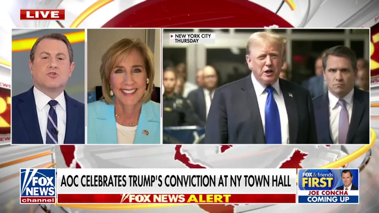 AOC celebrates Trump conviction, jurors who withstood his 'intimidation' EXCLUSIVE Gutfeld Fox News