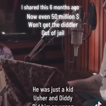 He was just a kid, Asher and Diddy did him do wrong