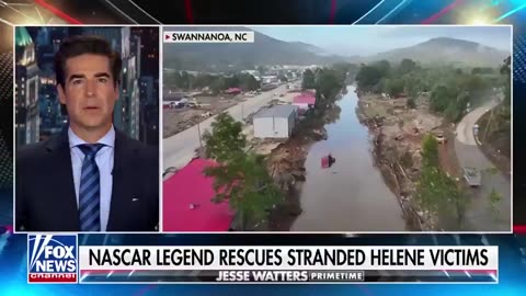 Greg Biffle has been flying over Hurricane Helene’s warpath and saving lives.