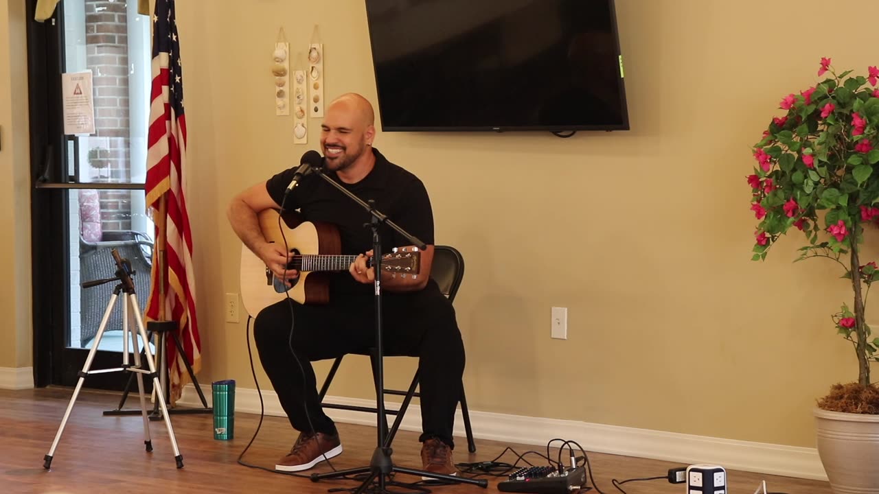 LIVE: Imagine, Carwash Blues, Twist and Shout Acoustic Covers - Anthony Serpiello