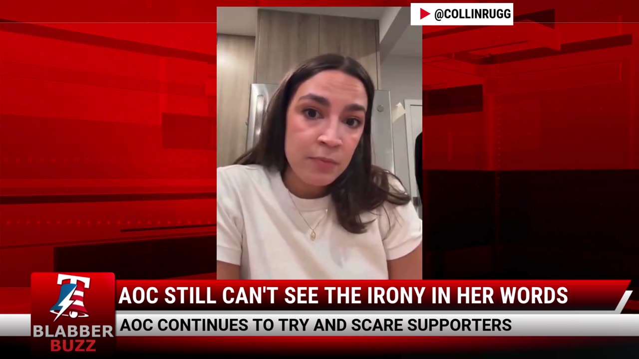 AOC Still Can't See The Irony In Her Words