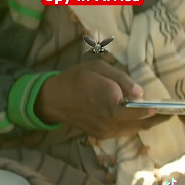 How Drone Insect Spy In Africa