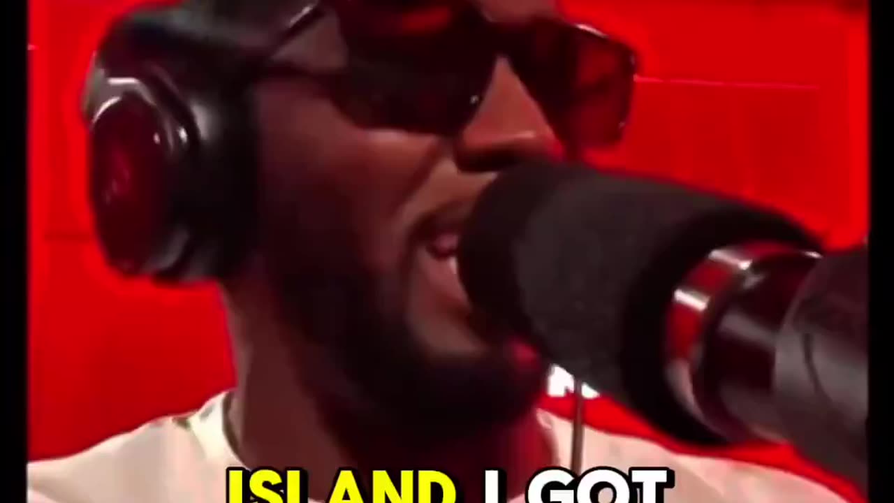 Diddy confessing to owning a secret island called "Love Island"