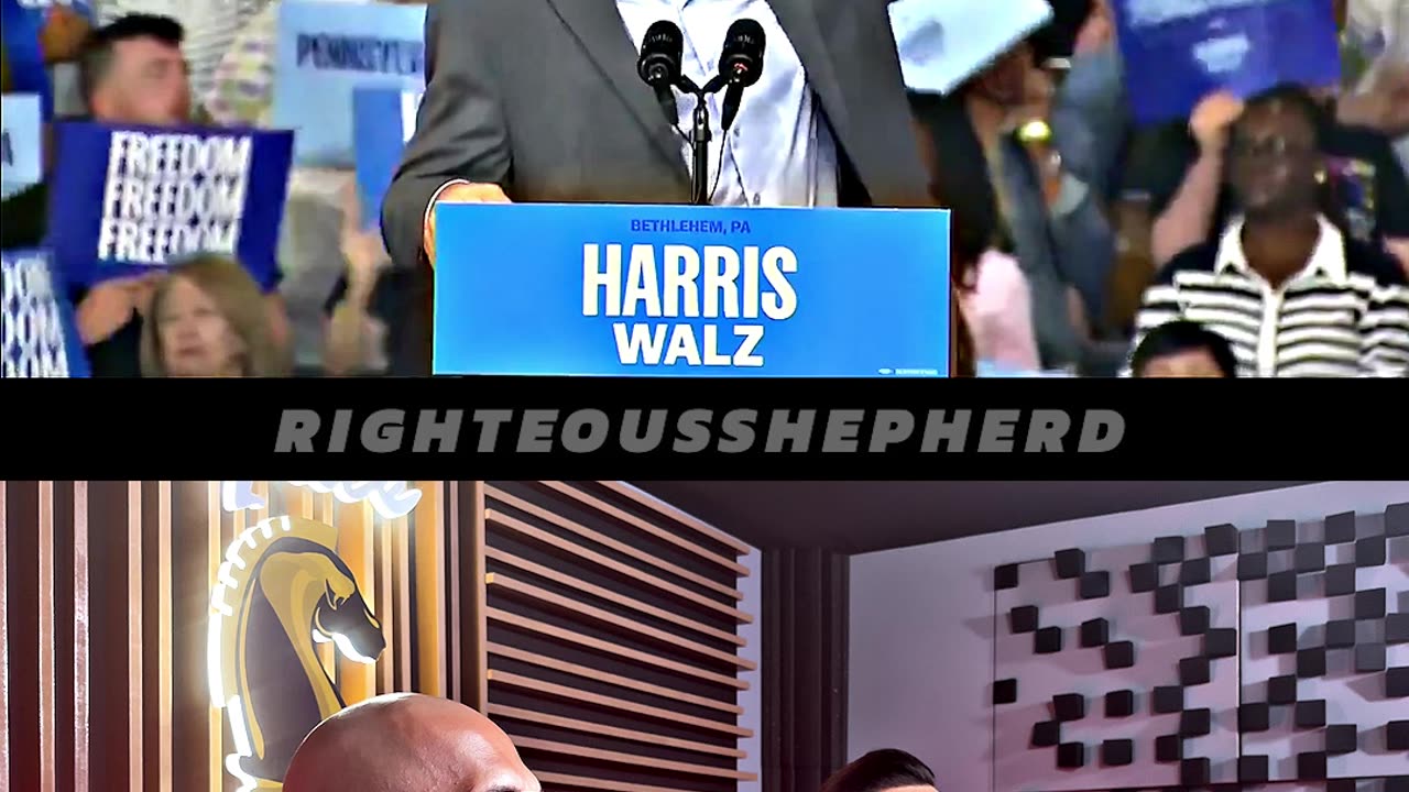 Tim Walz Campaigns For TRUMP?!