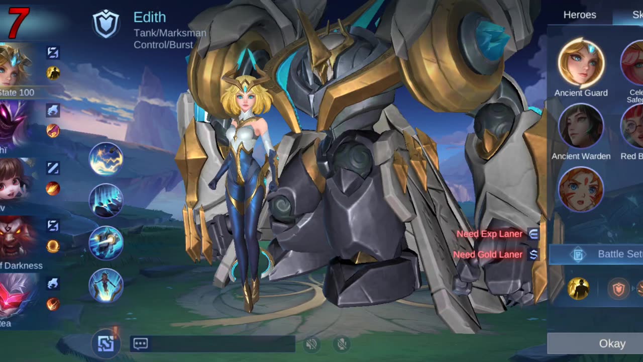 Edith tank with Minotaur tank
