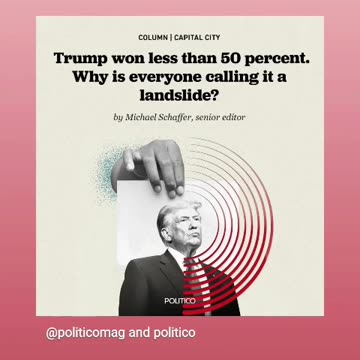 The reason why trump won cuased he man of the people 11/29/24