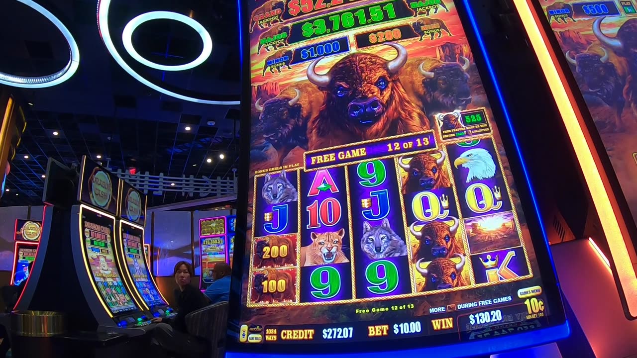 Buffalo Cash Slot Machine Play Bonuses Free Games!