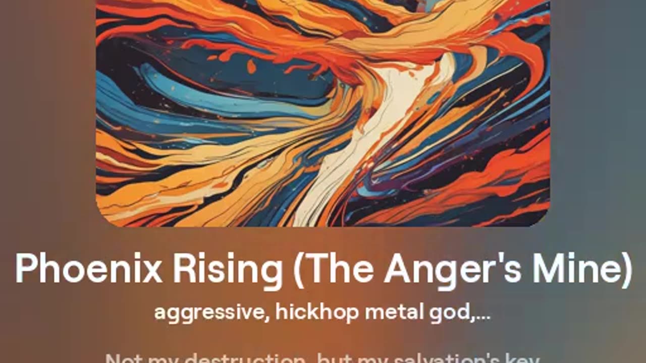 Phoenix Rising (The Anger's Mine)