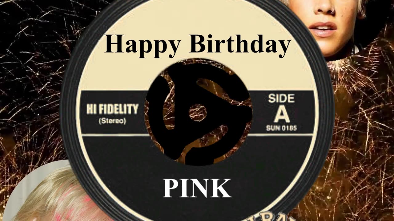 HAPPY BIRTHDAY PINK