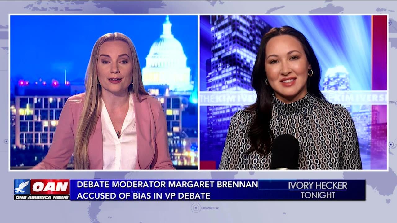 Ivory Hecker - Moderator Margaret Brennan Accused of Bias In VP Debate - W/ Kim Iversen, 10/3/24