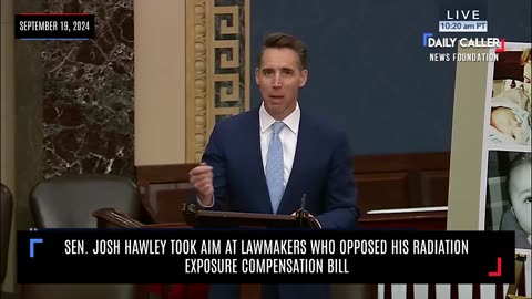 Sen. Josh Hawley Condemned Lawmakers Who Opposed His Bill On Radiation Exposure Compensation