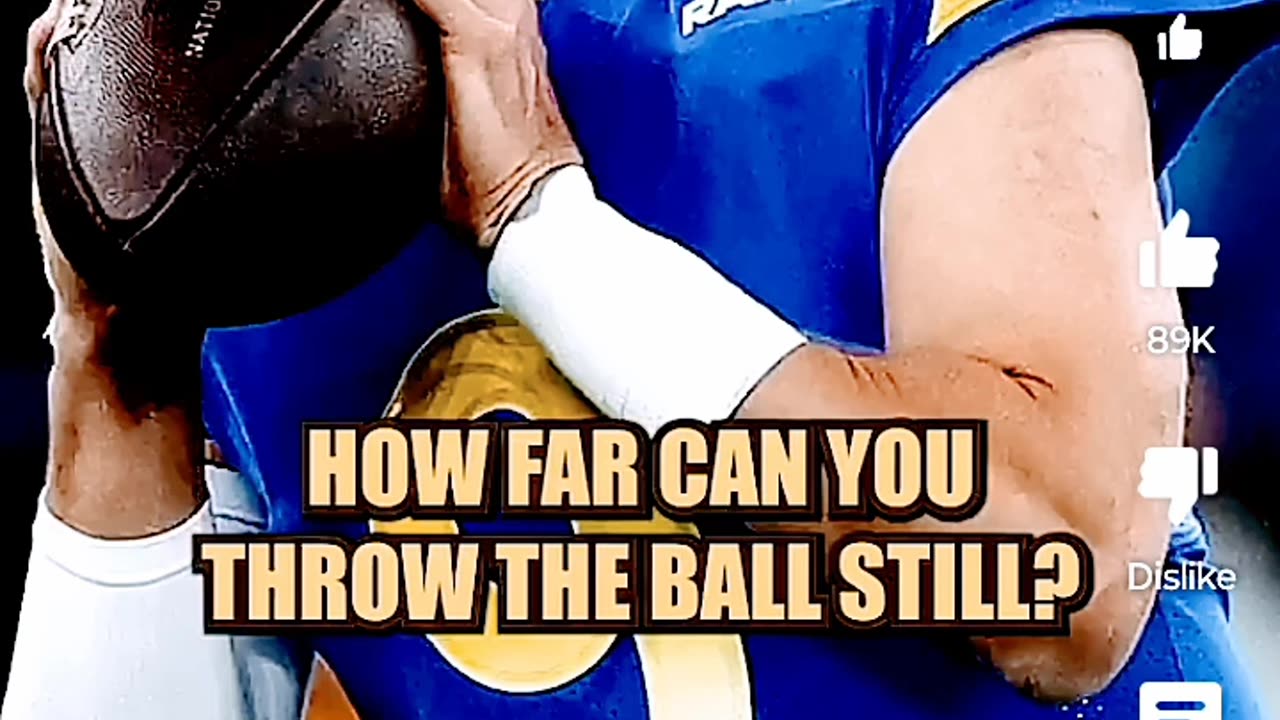 HOW FAR CAN MATTHEW STAFFORD THROW A FOOTBALL?