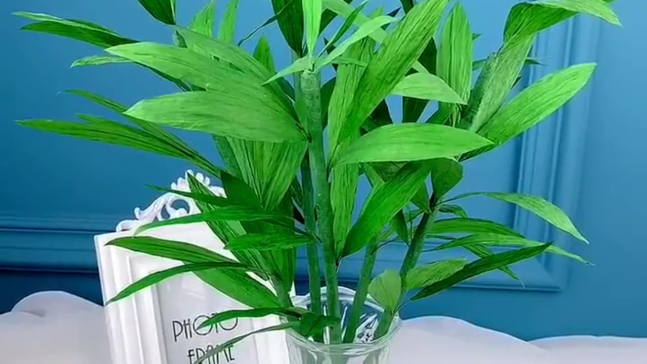 how to make Artificial green plant